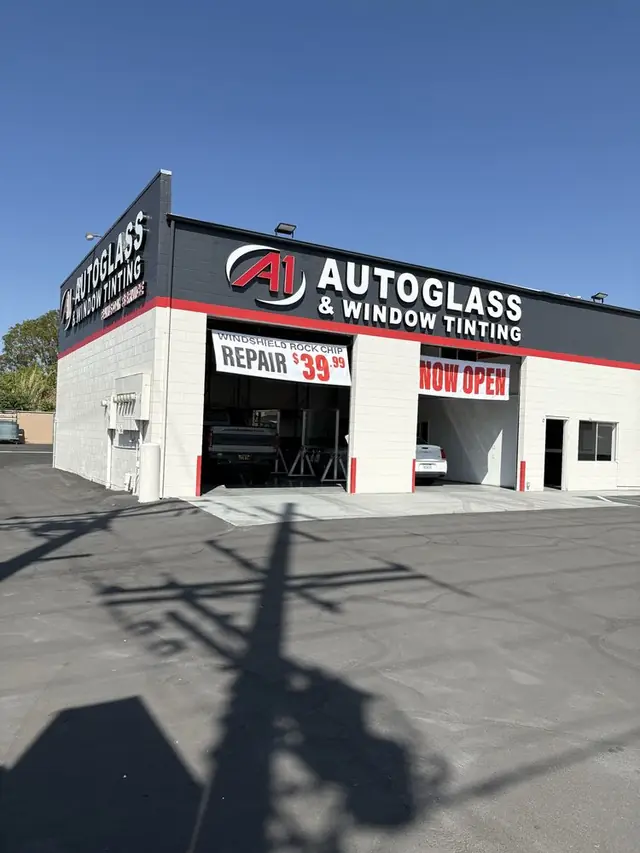 The A1 Auto Glass Broadway storefront in El Cajon